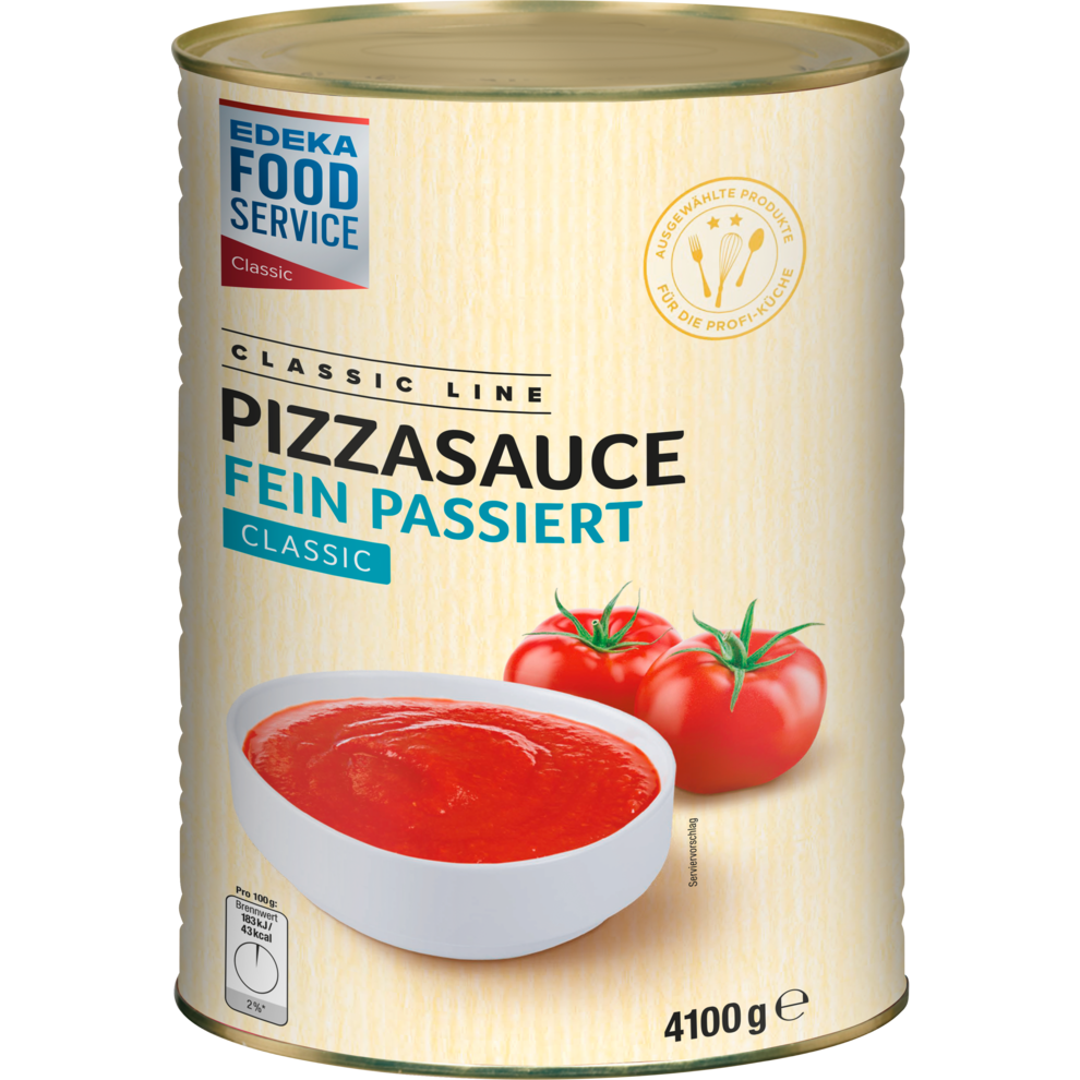 EDEKA Foodservice Classic Pizza Sauce fein passiert 4100g