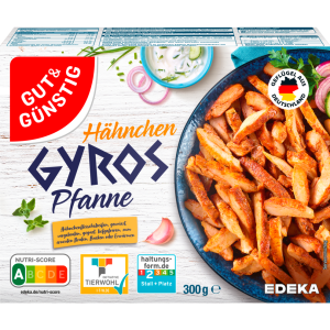GUT&GÜNSTIG Hähnchen Gyrospfanne 300g VLOG QS ITW