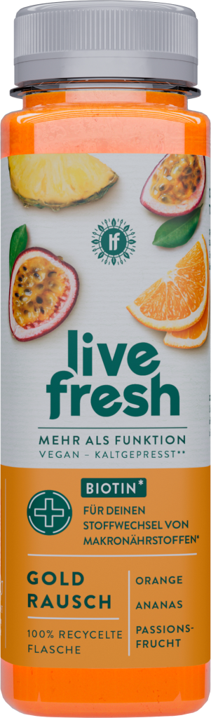 Live Fresh Gold Rausch 0,25l DPG
