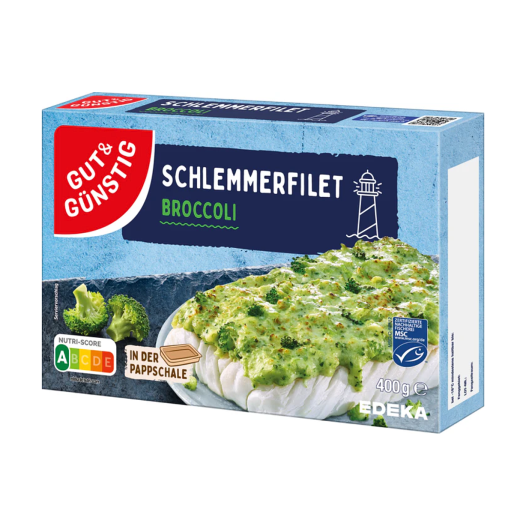 MSC GUT&GÜNSTIG Schlemmerfilet Broccoli 400g