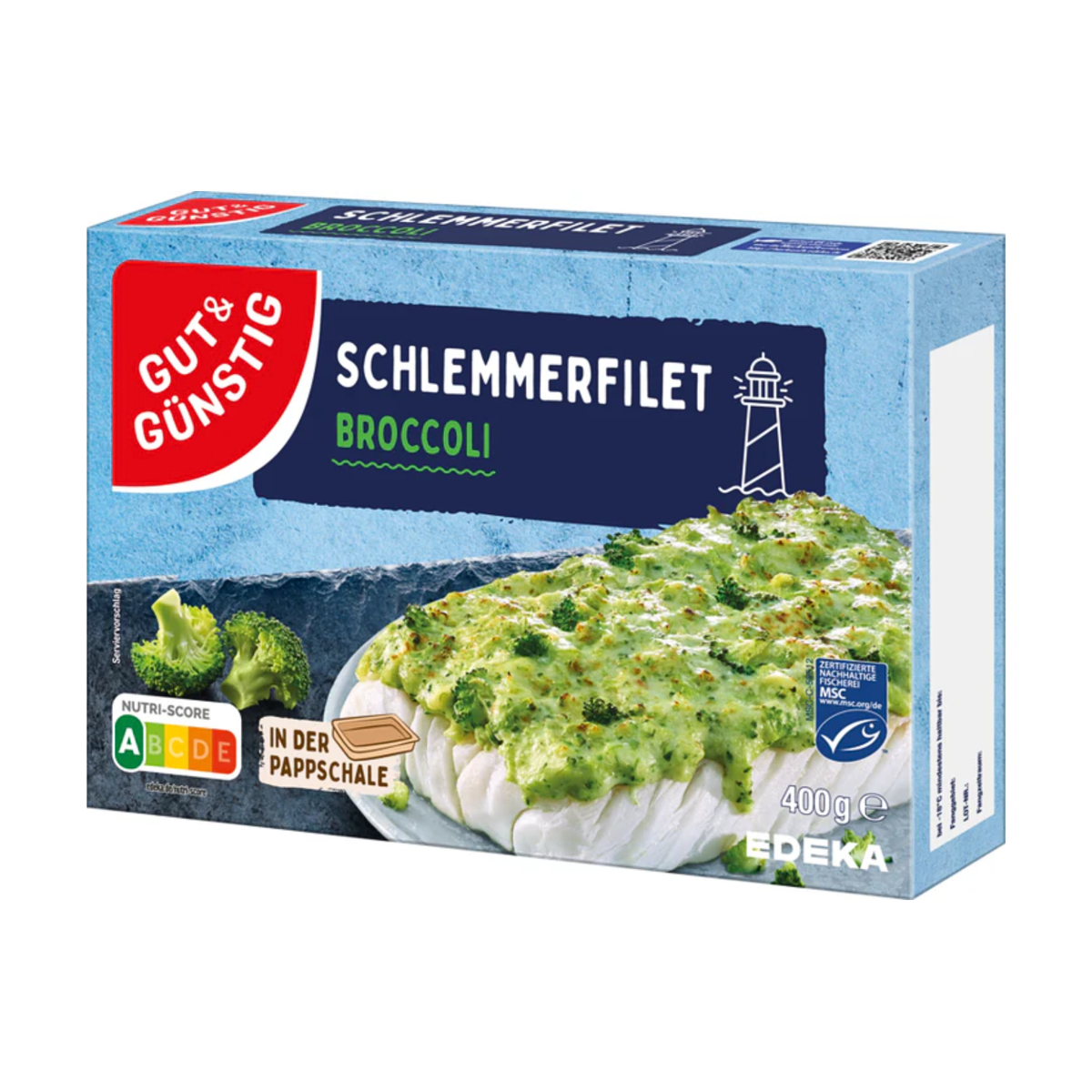 MSC GUT&GÜNSTIG Schlemmerfilet Broccoli 400g