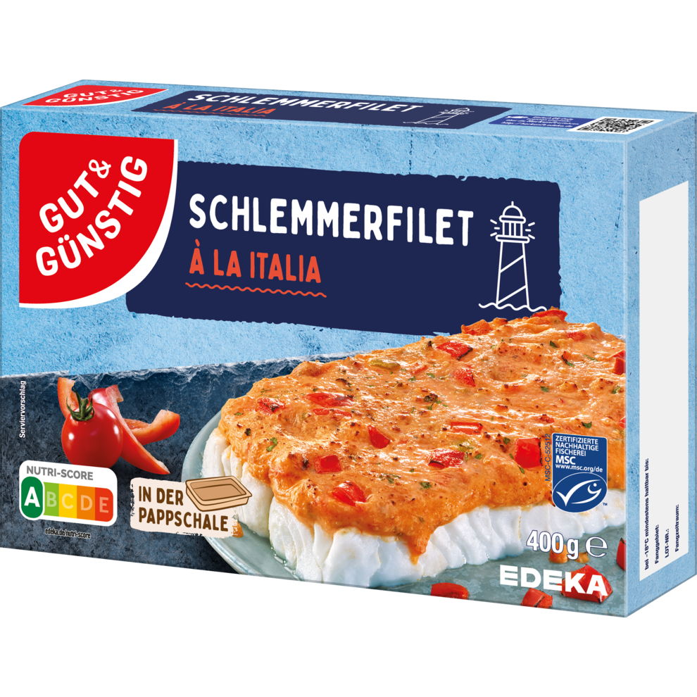 MSC GUT&GÜNSTIG Schlemmerfilet a la Italia 400g