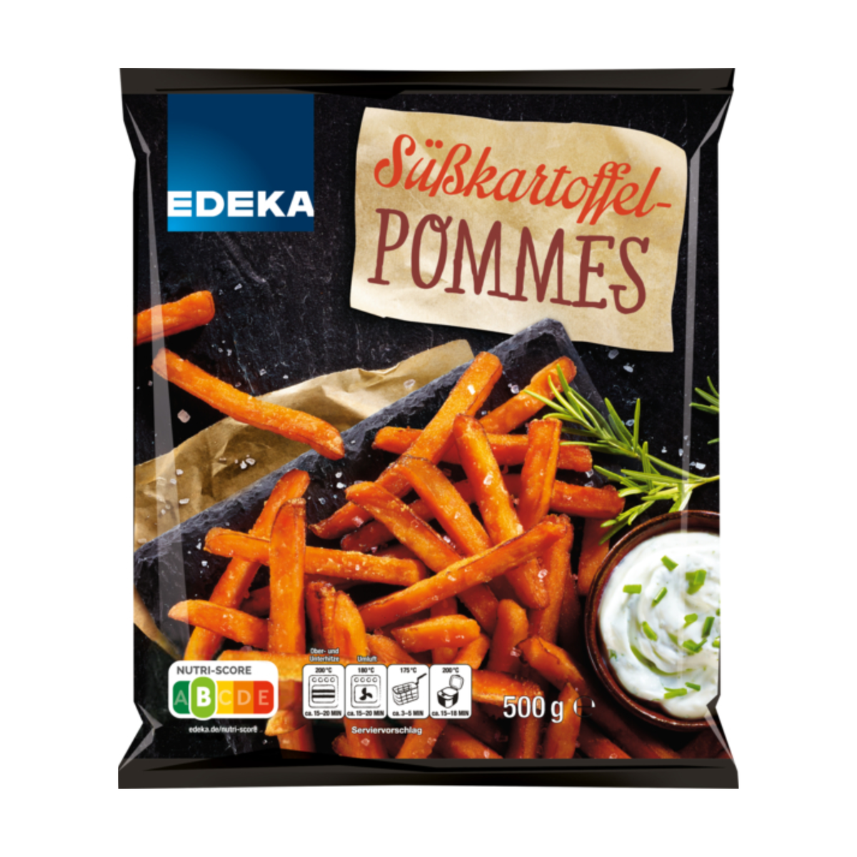 EDEKA Herzstücke Süßkartoffelpommes 500g