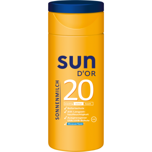 sun D'OR Sonnenmilch LSF20 50ml