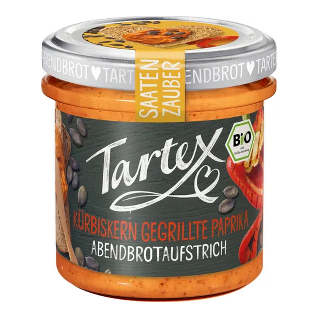 Bio Tartex Saaten Zauber Kürbiskern Gegrillte Paprika 140g