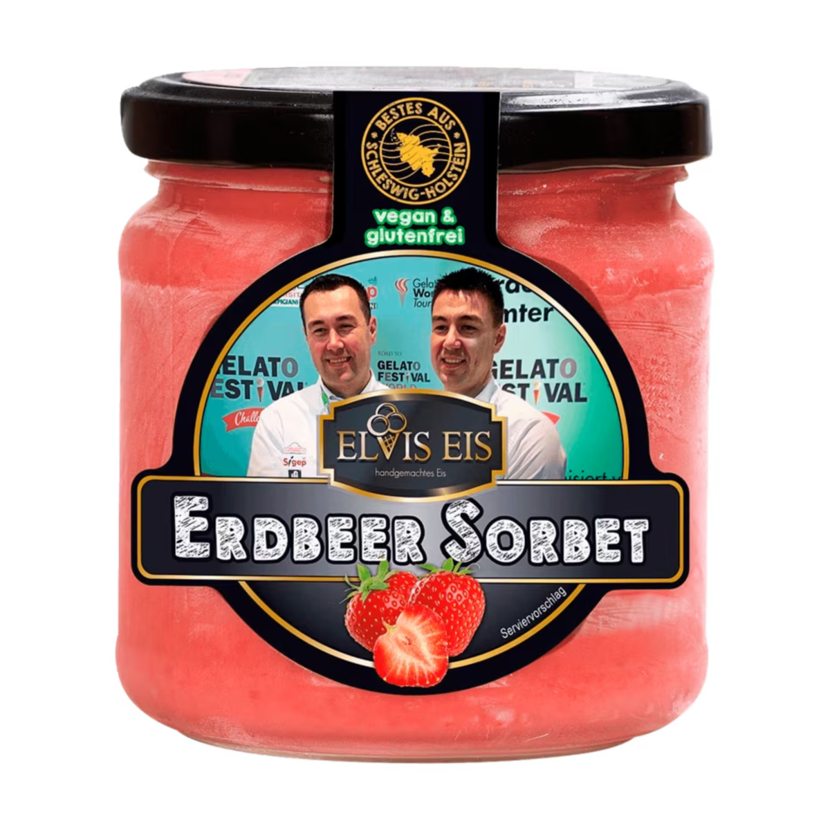 Elvis Eis Erdbeersorbet 400ml