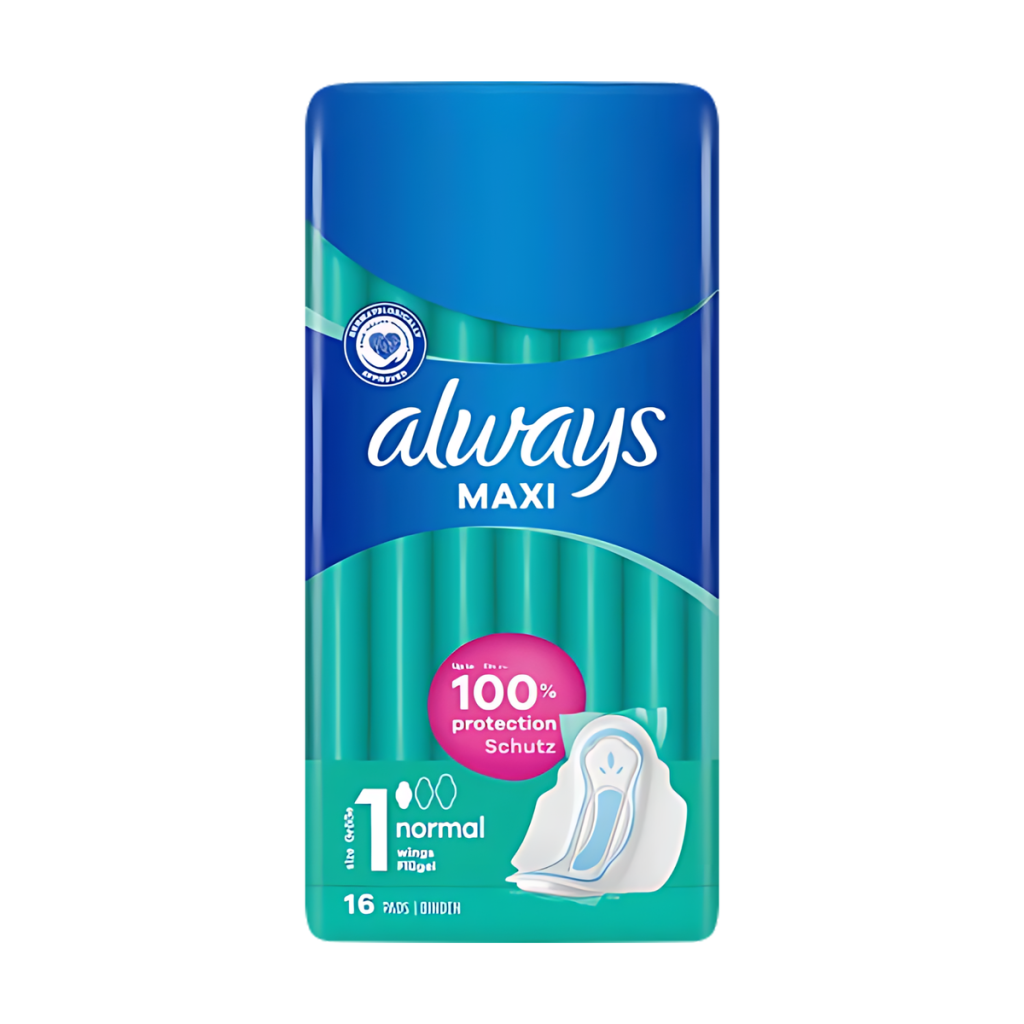 Always Maxi Normal mit Flügeln Damenbinden 16ST