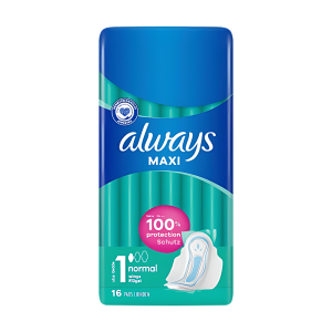 Always Maxi Normal mit Flügeln Damenbinden 16ST