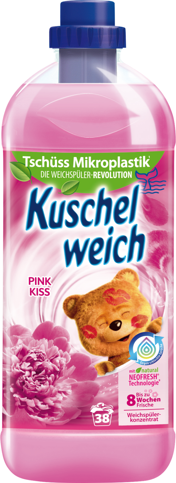 Kuschelweich Weichspüler Pink Kiss 38WL 1l