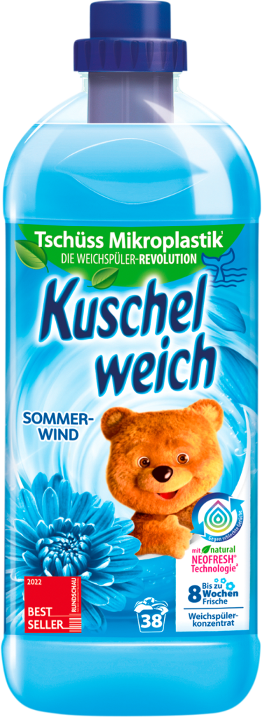 Kuschelweich Weichspüler Sommerwind 38WL 1l
