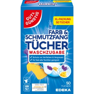 GUT&GÜNSTIG Farb-und Schmutzfangtücher 50ST