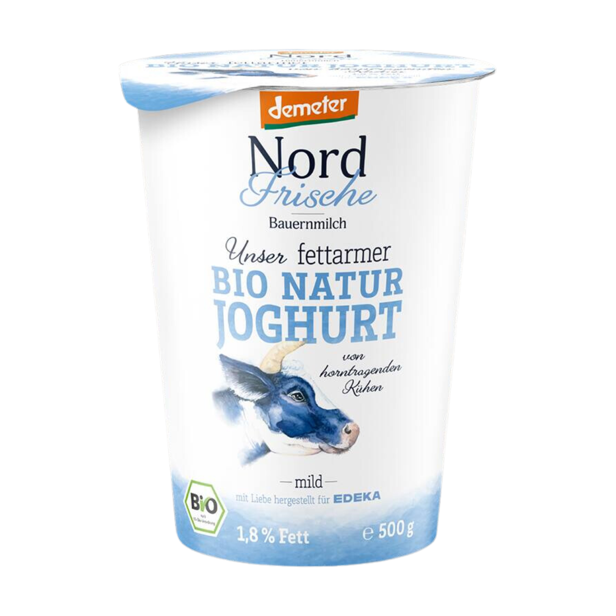 Demeter NordFrische Joghurt 1,8% 500g