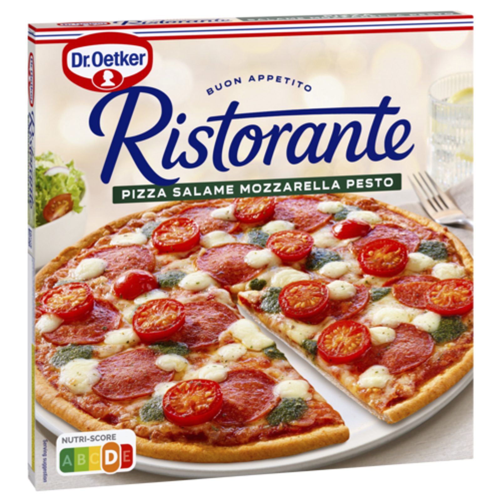 Dr.Oetker Ristorante Salame Mozzarella Pesto 360g