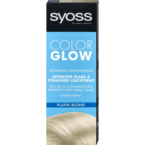 Syoss Colorglow Pflegende Haartönung platin blond 100ml