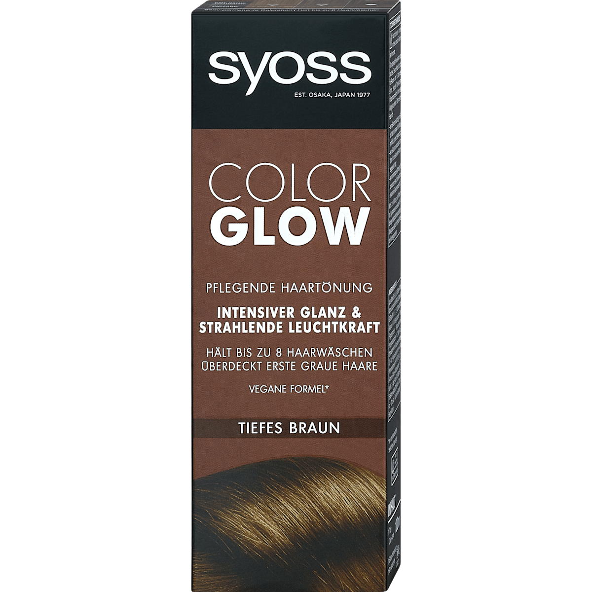 Syoss Colorglow Pflegende Haartönung tiefes braun 100ml
