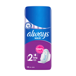 Always Maxi Long mit Flügeln Damenbinden 14ST