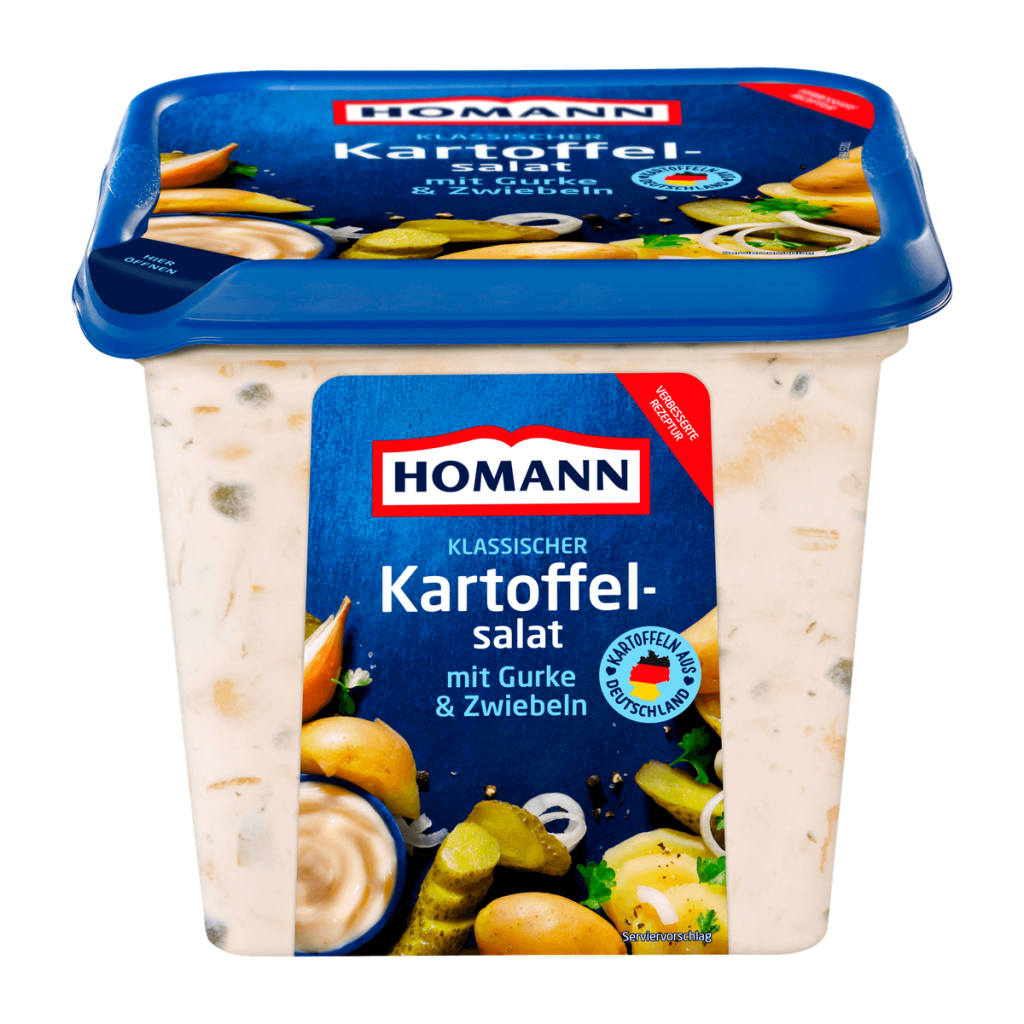 Homann Kartoffelsalat Gurke&Zwiebeln 1kg