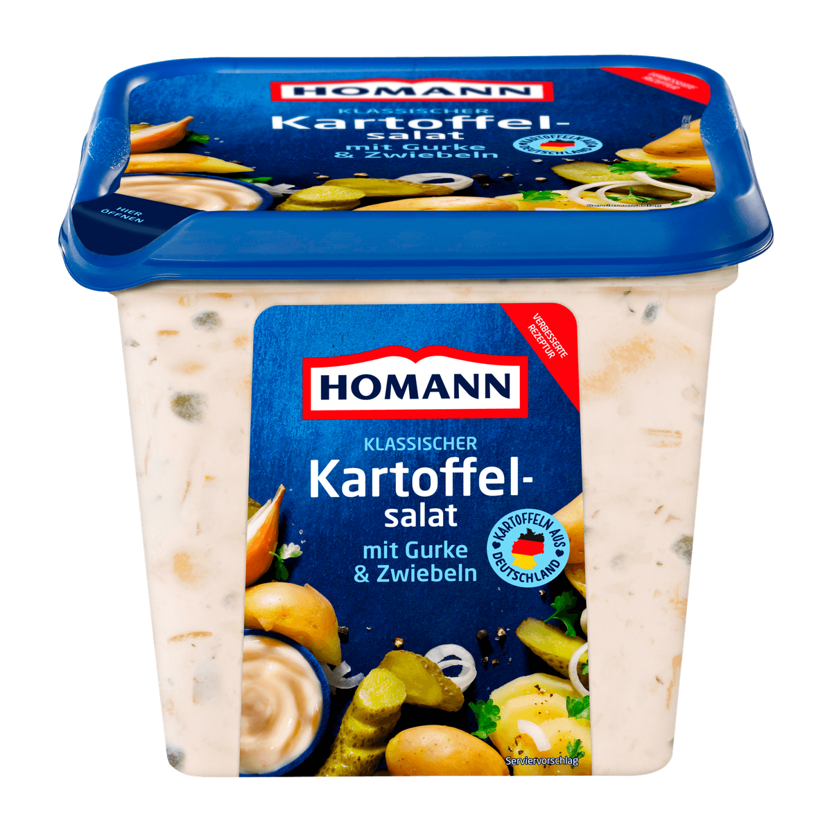 Homann Kartoffelsalat Gurke&Zwiebeln 1kg
