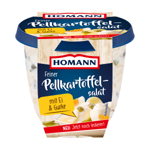 Homann Pellkartoffelsalat Ei&Gurke 400g