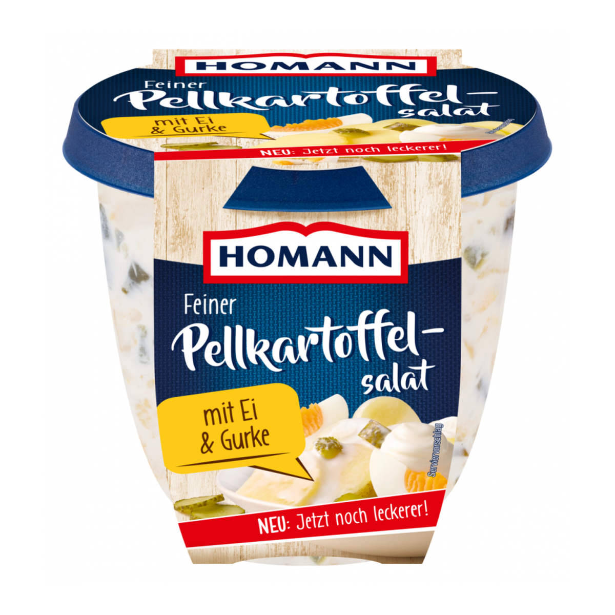 Homann Pellkartoffelsalat Ei&Gurke 400g