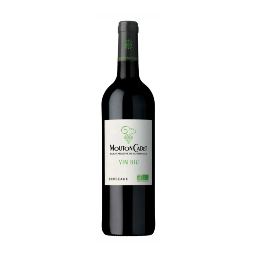 Bio Rothschild Mouton Cadet rouge Bordeaux AOC 0,75l