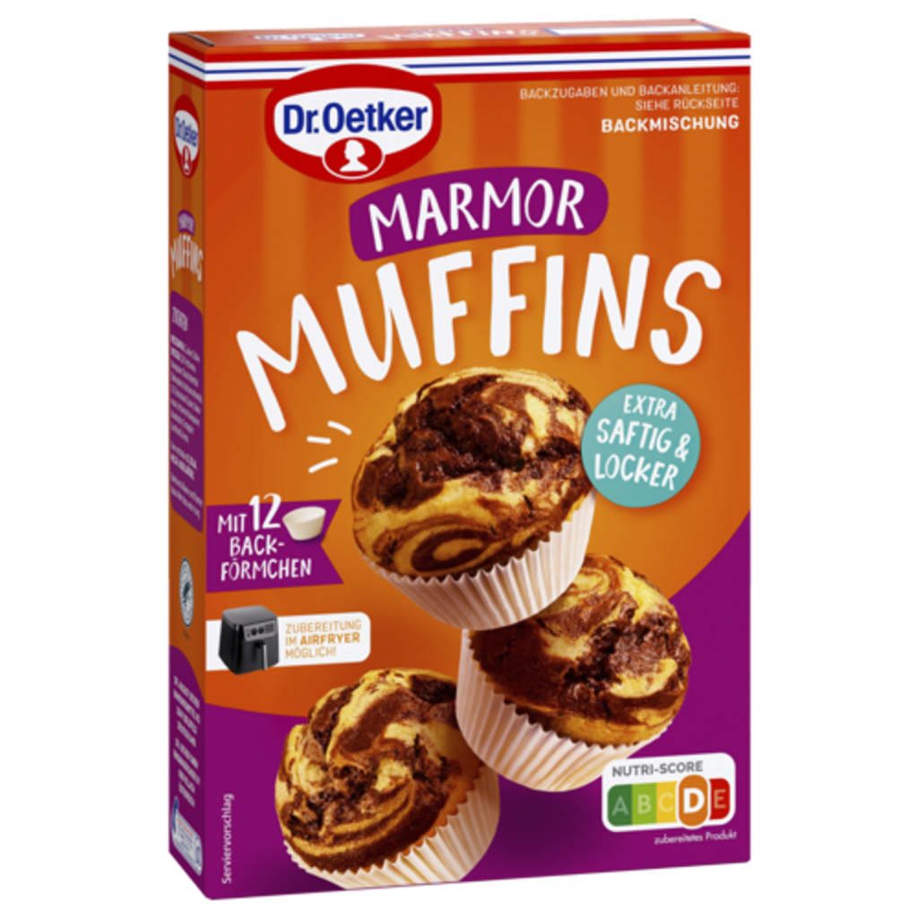 Dr.Oetker Marmor Muffins 325g