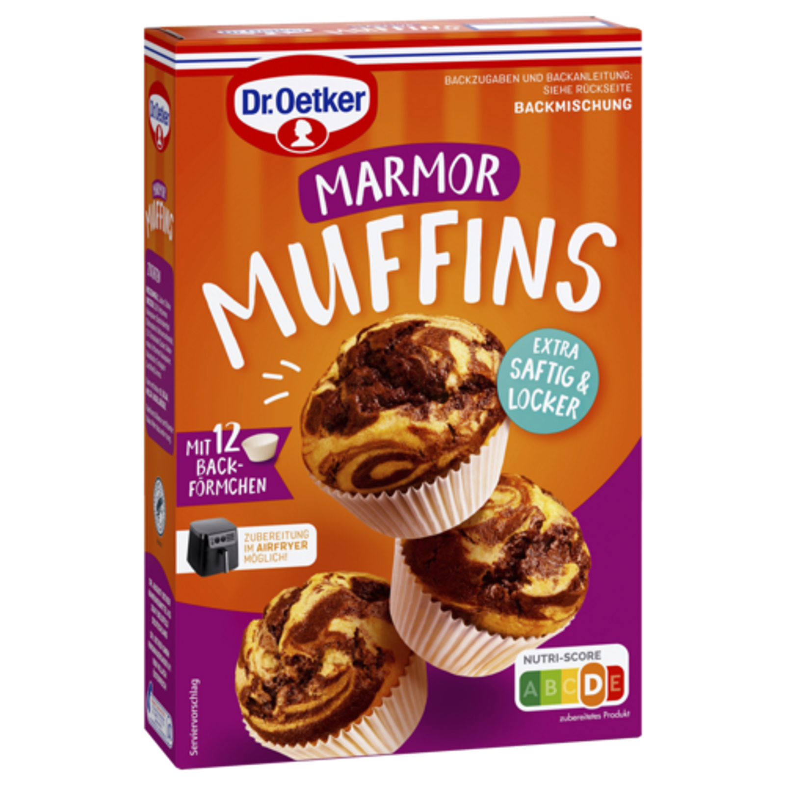 Dr.Oetker Marmor Muffins 325g