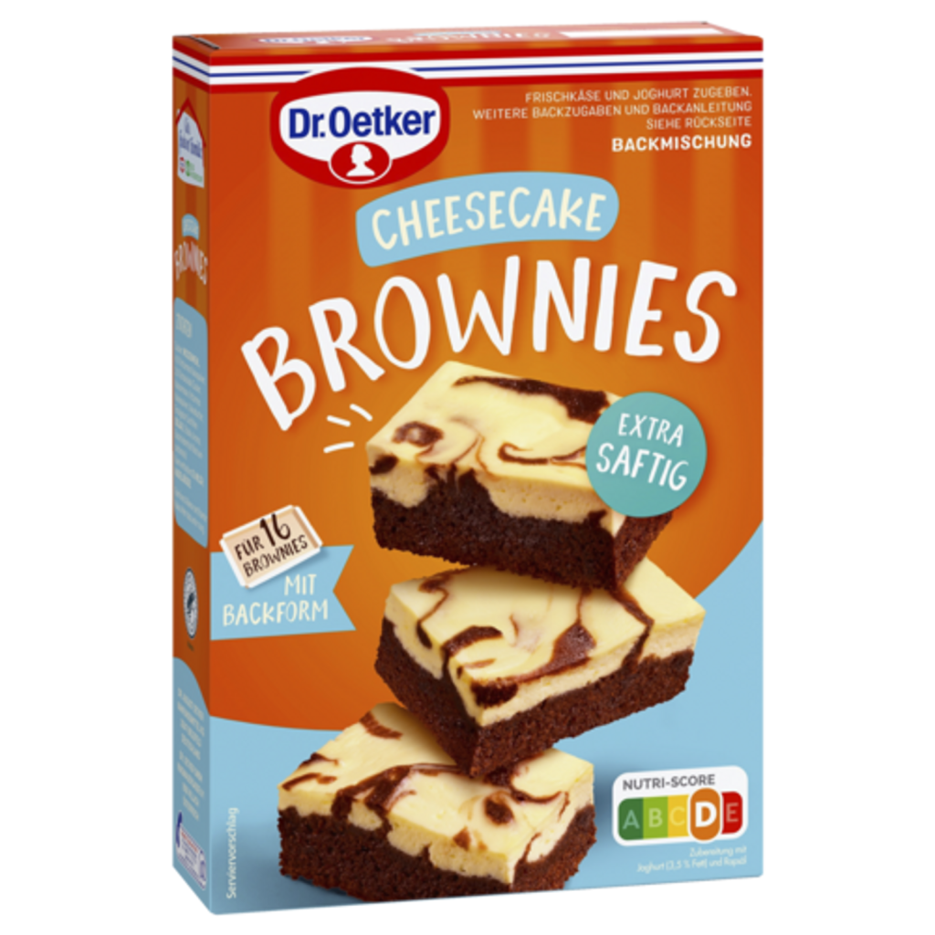 Dr.Oetker Cheesecake Brownies 446g