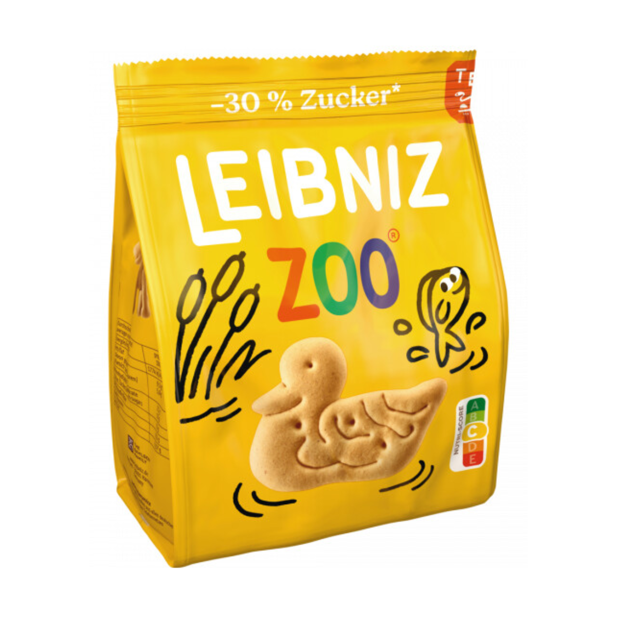 Leibniz Zoo weniger Zucker 125g