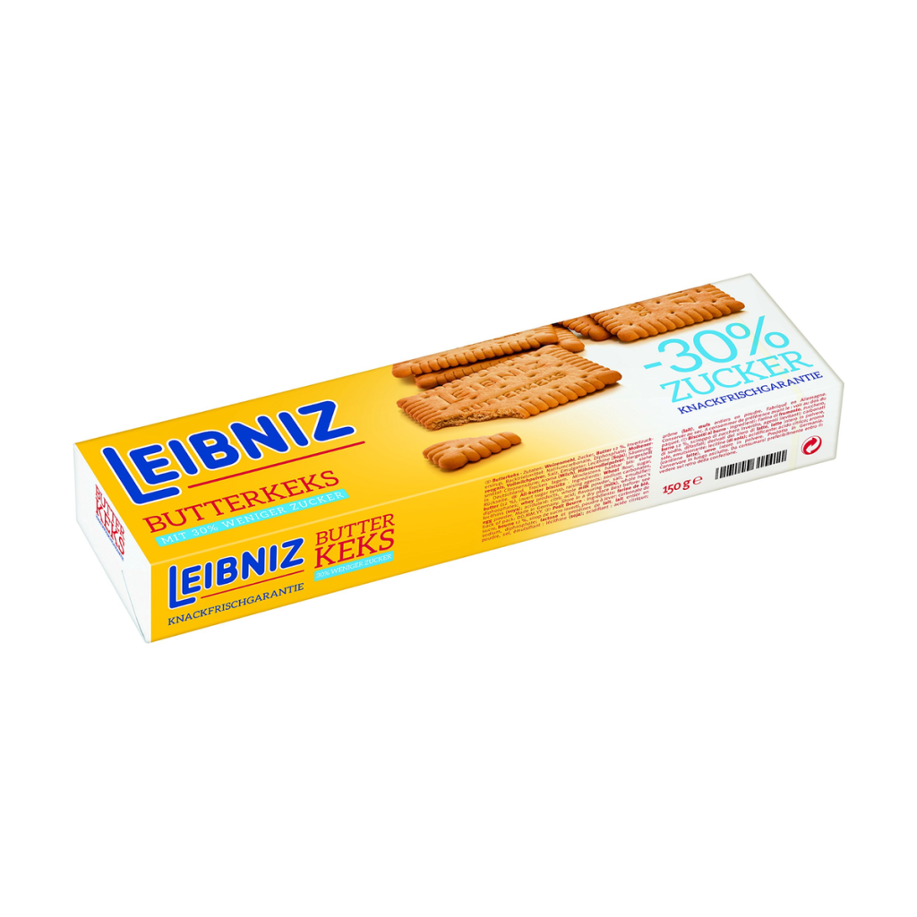 Leibniz Butterkeks weniger Zucker 150g