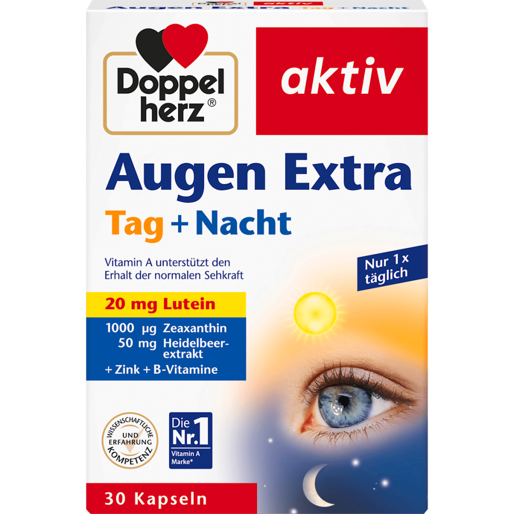 Doppelherz Augen Extra Tag+Nacht 30Kapseln 16,2g