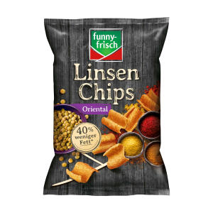 Funny-frisch Linsen Chips Oriental 90g