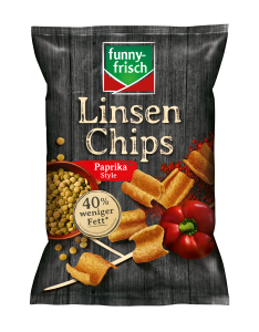 funny-frisch Чечевица чипсы паприка 90g