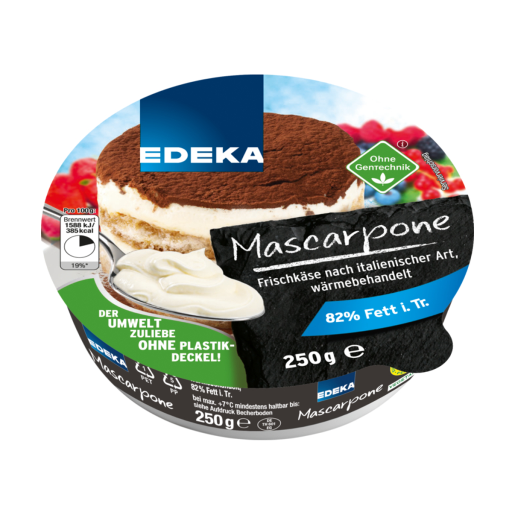EDEKA Herzstücke Mascarpone 82% 250g VLOG