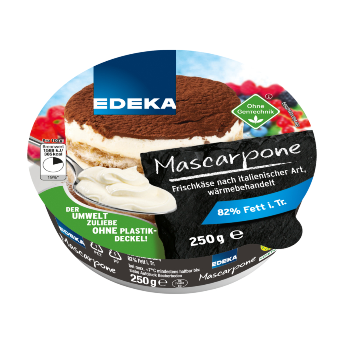 EDEKA Herzstücke Mascarpone 82% 250g VLOG