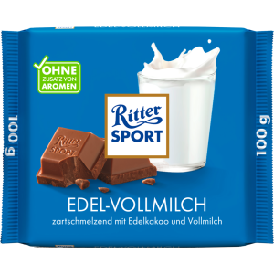 Ritter Sport Edel-Vollmilch Tafel 100g