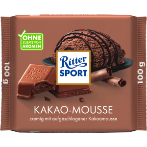 Ritter Sport Kakao-Mousse Tafel 100g