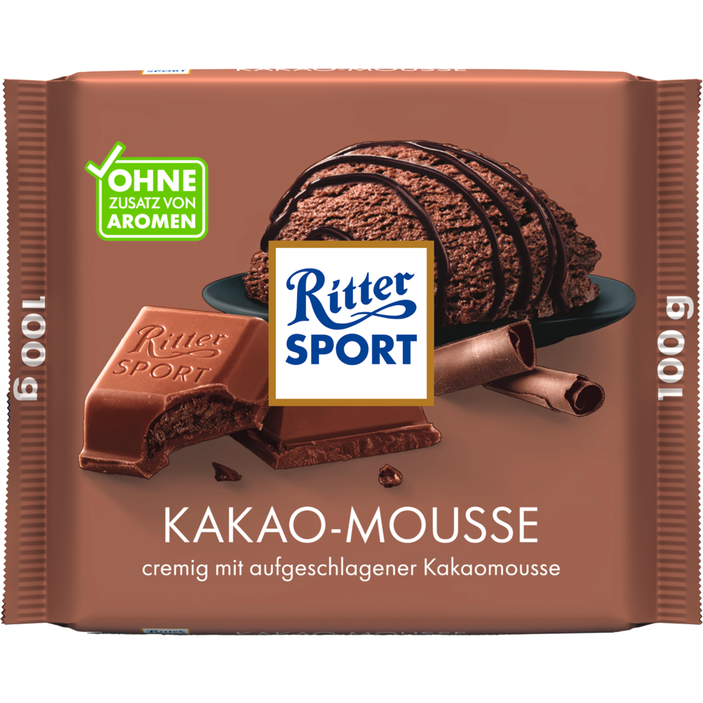 Ritter Sport Kakao-Mousse Tafel 100g