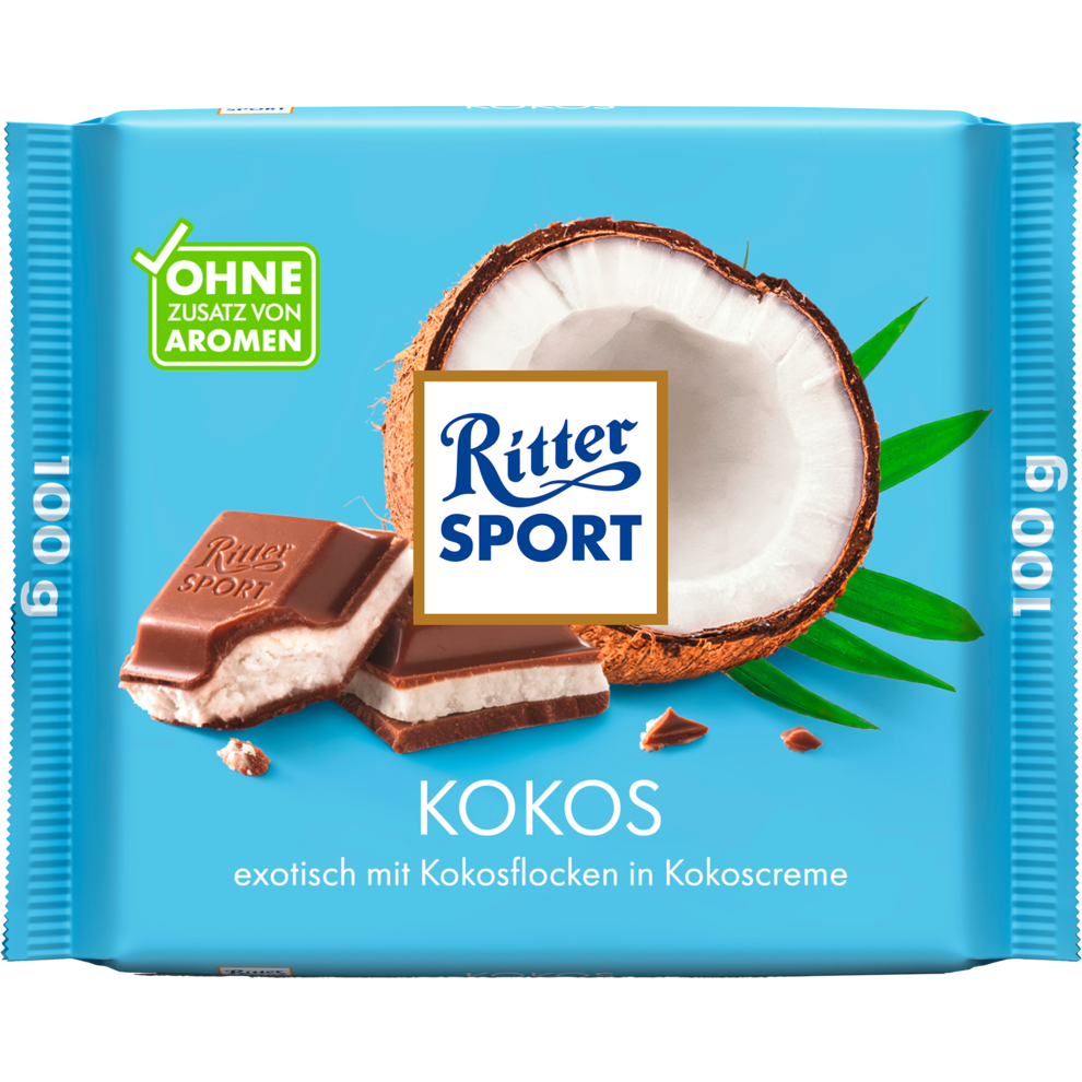 Ritter Sport Плитка, кокос 100g