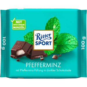 Ritter Sport Pfefferminz Tafel 100g