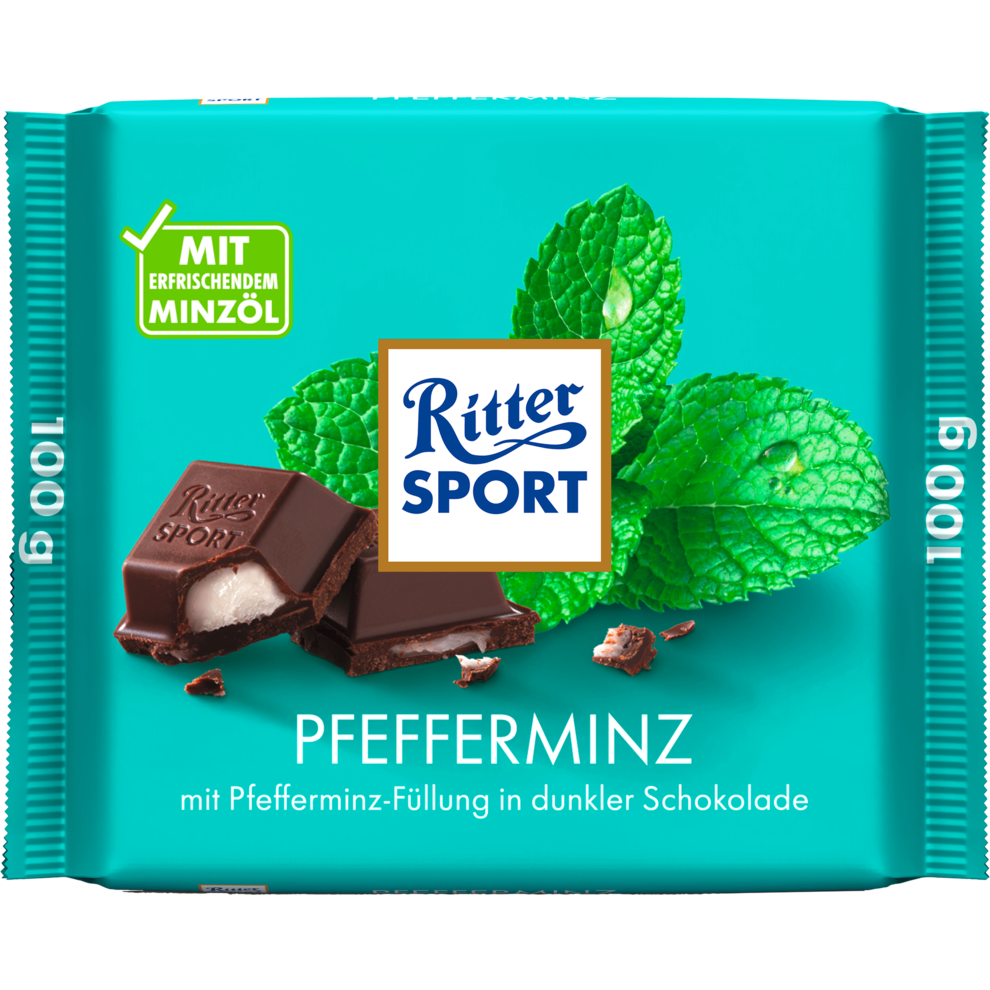 Ritter Sport Pfefferminz Tafel 100g