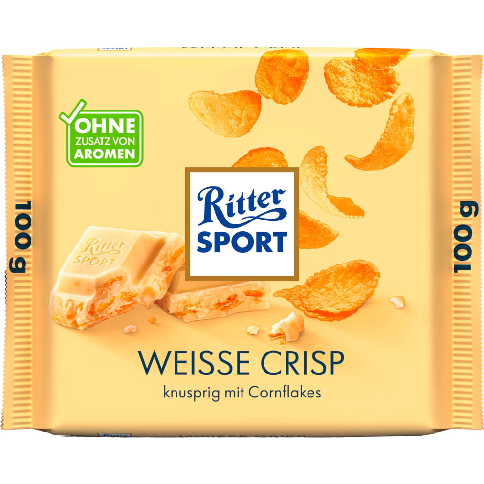 Ritter Sport Weisse Crisp Tafel 100g