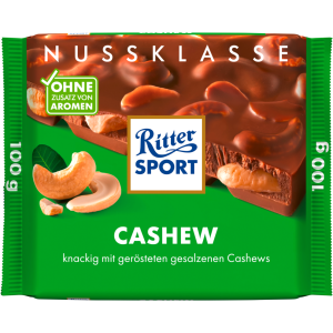 Ritter Sport Nuss Klasse Cashew Tafel 100g