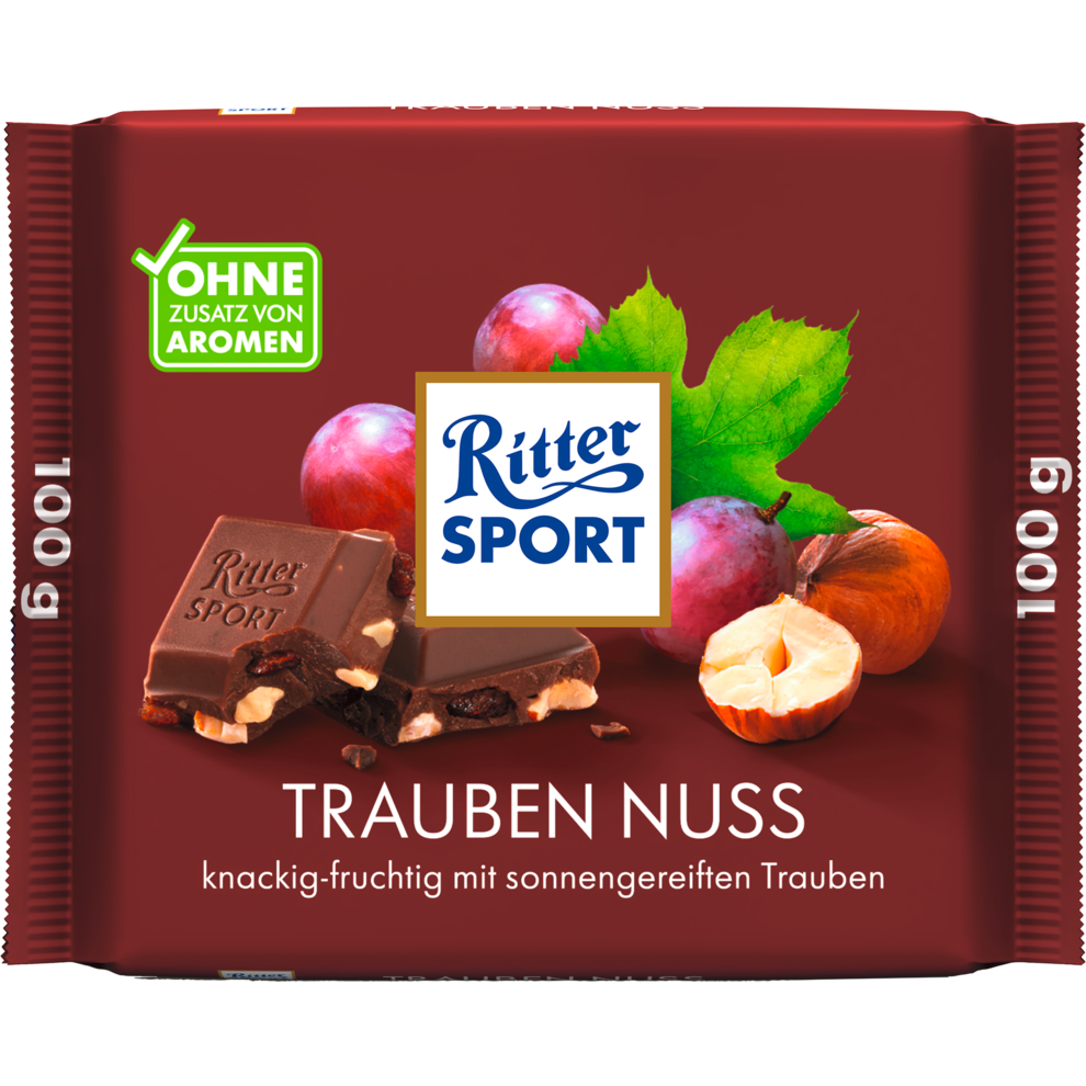 Ritter Sport Trauben Nuss Tafel 100g