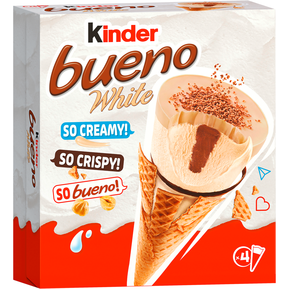 Ferrero Kinder Bueno Eis white 4ST 360ml