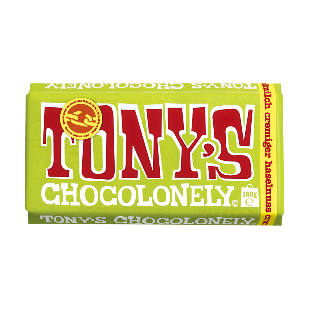 Tony's Chocolonely Vollmilch Haselnusscrunch 180g