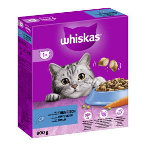 Whiskas 1+ Trocken mit Thunfisch 800g