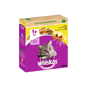 Whiskas 1+ Trocken mit Huhn 800g
