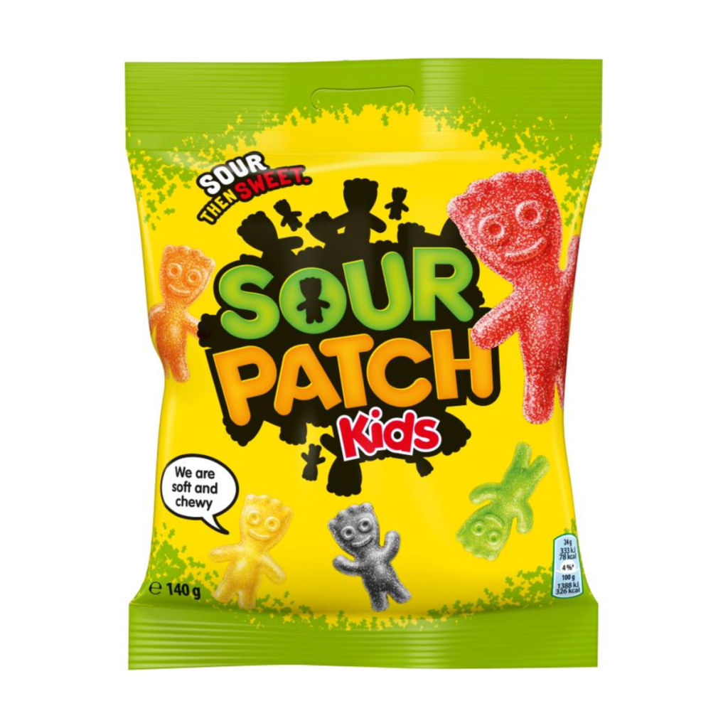 Maynards Bassets Sour Patches 140g