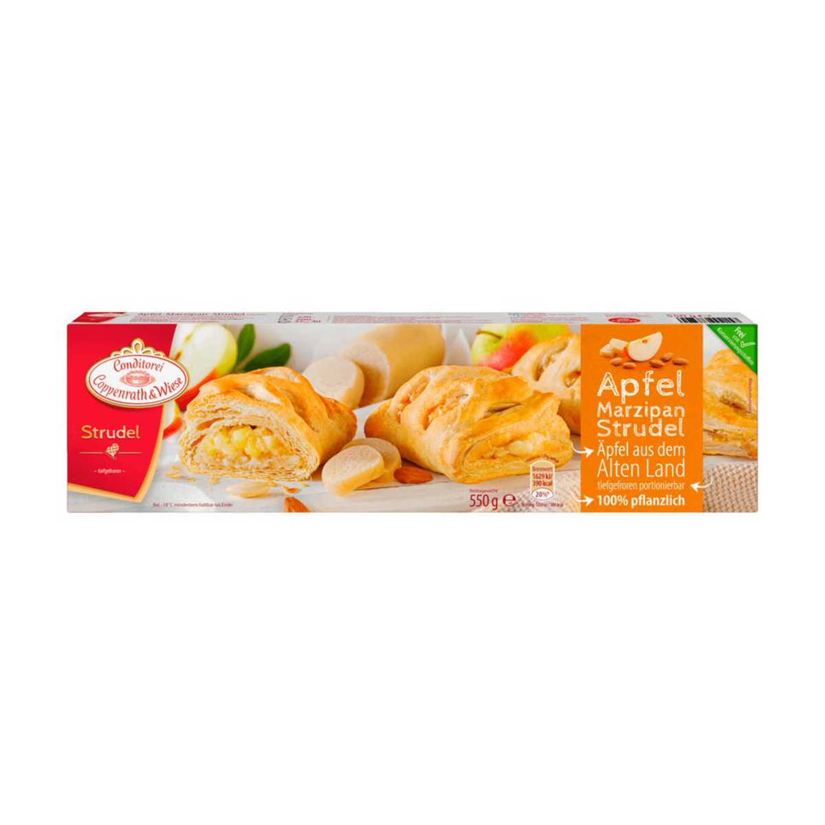 Coppenrath&Wiese Apfelstrudel mit Marzipan 550g